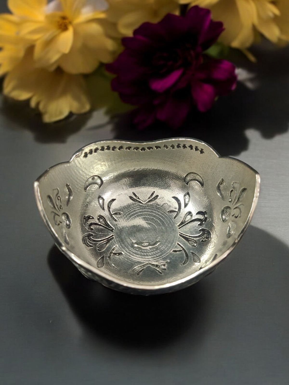 Pure 925 Silver Diya for Home Decor & Gifting