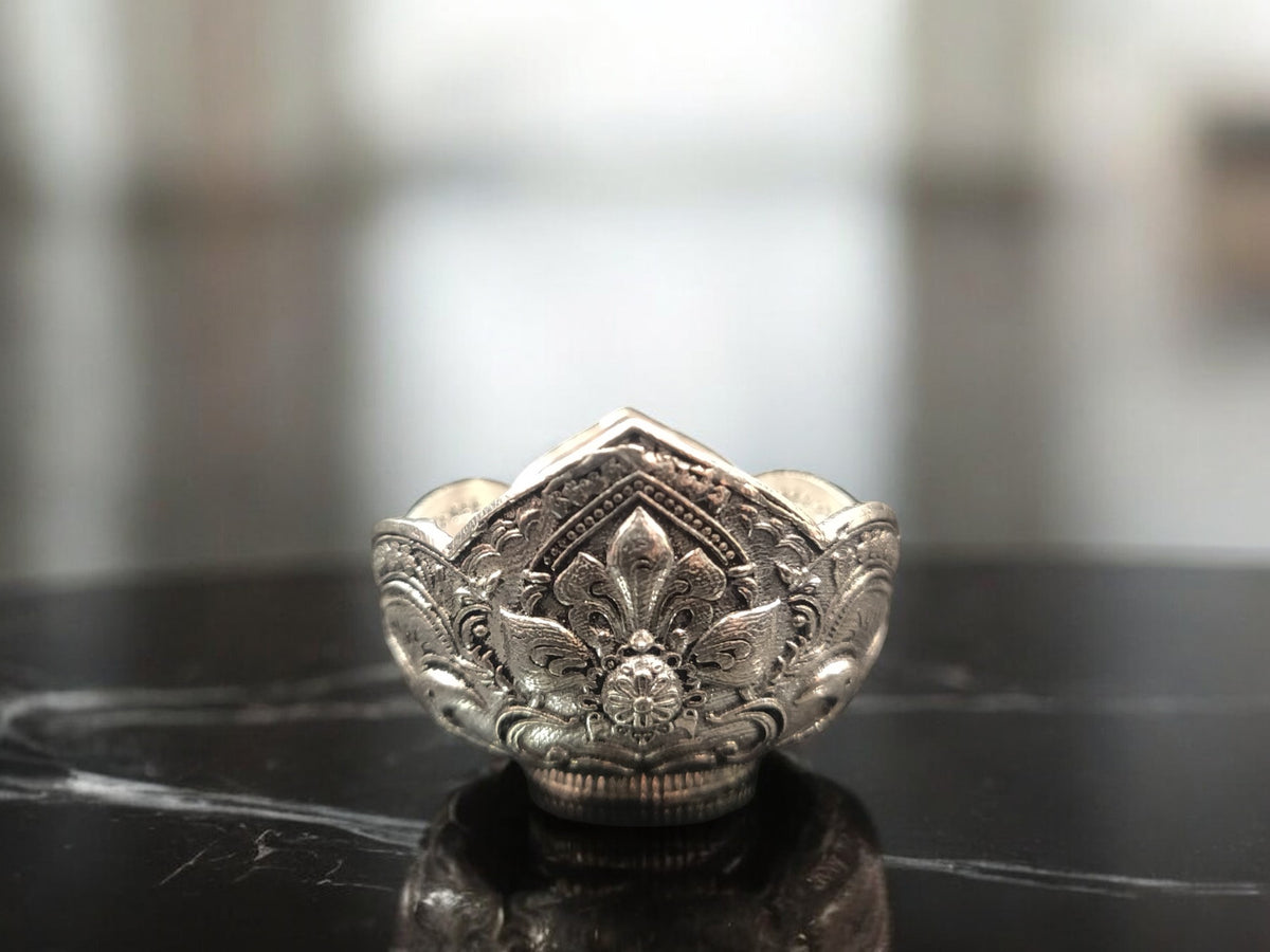 Pure 925 Silver Diya for Home Decor & Gifting