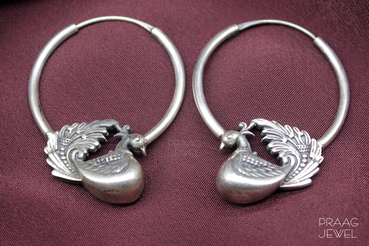 Tribal 925 Sterling Silver Earrings Shiny filigree Bali drop Earrings